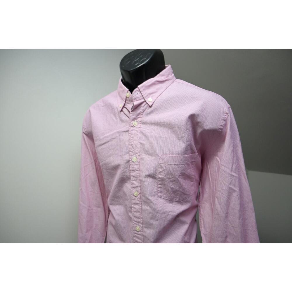 J Crew Dress Shirt Striped Casual Long Sleeve Button Up Mens Large NWT - Picture 3 of 8